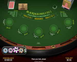 Premium BlackJack  -  Playtech